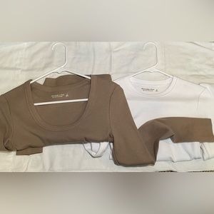 Abercrombie 2 pack tops - size S